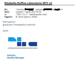 testimonianza tempestivo controllo