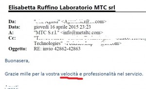 professionalita e velocita