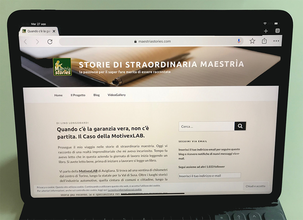 Storie di straordinaria maestria - articolo MotivexLab