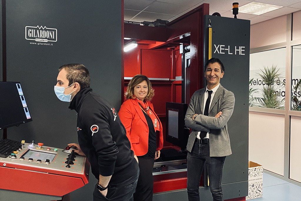 Paolo Pollacino e Elisabetta Ruffino nella sede di MotivexLab