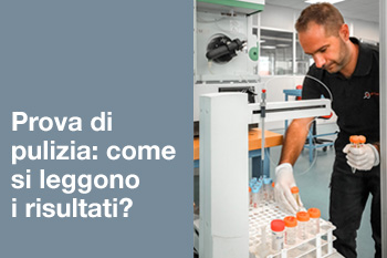 PROVA DI PULIZIA TECNICA COMPONENTI AUTOMOTIVE: COME SI LEGGONO I RISULTATI?
