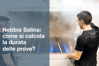 NEBBIA SALINA: COME SI CALCOLA LA DURATA DELLE PROVE?