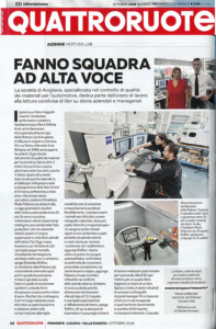 Quattroruote su MotivexLab