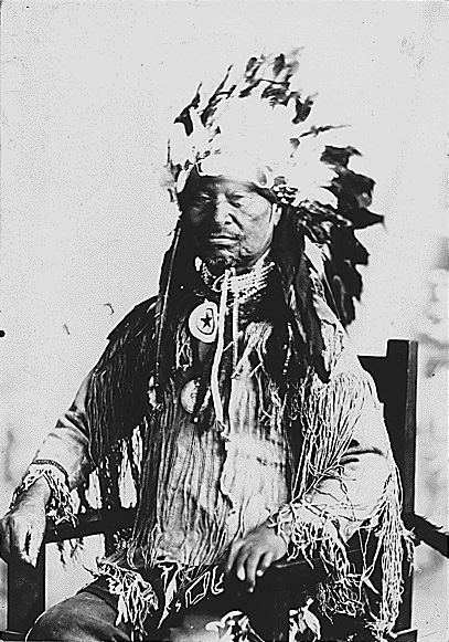Nativo americano del popolo Potawatomi