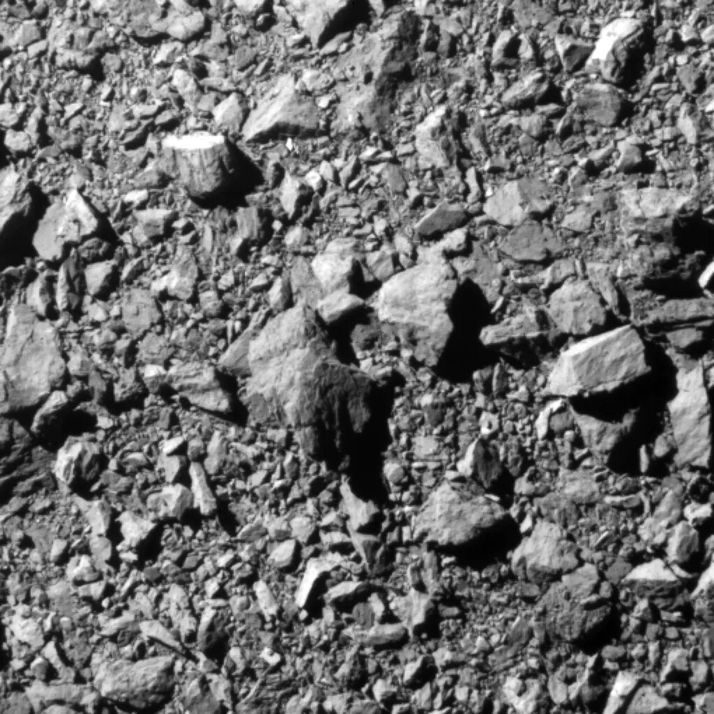 Superficie dell'asteroide Dimorphos