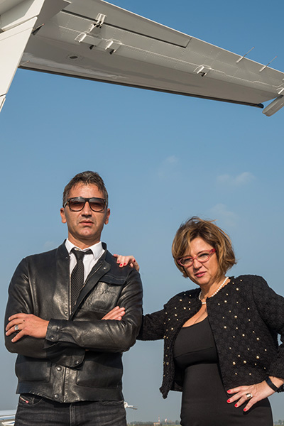 Elisabetta Ruffino e Paolo Pollacino