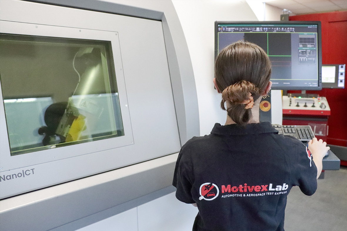 Tomografia GE Waygate MotivexLab