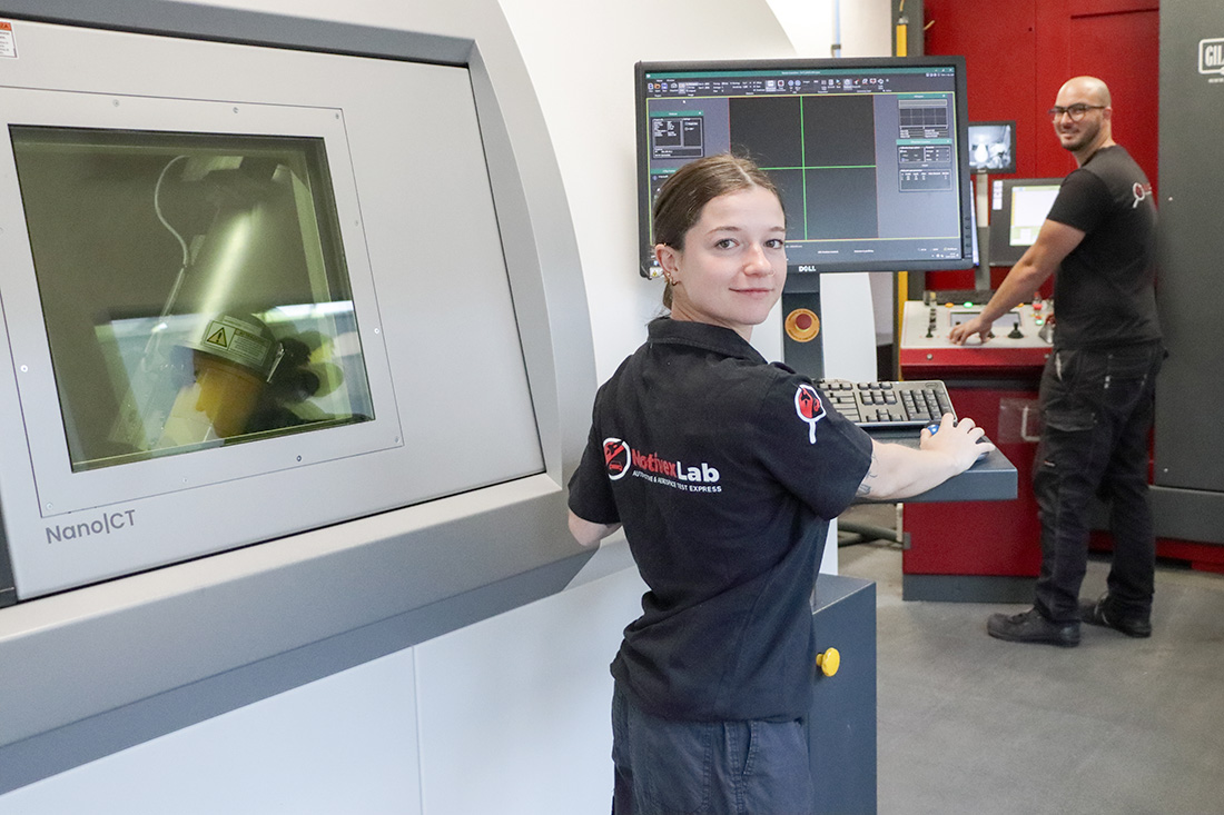 Reparto Tomografia Computerizzata Industriale MotivexLab