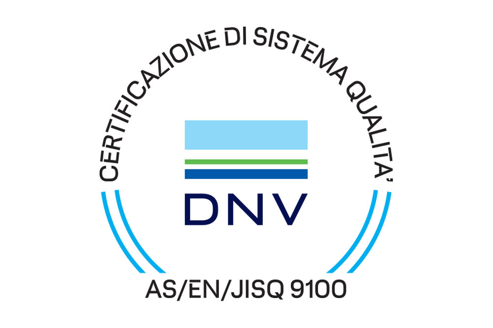 Marchio DNV certificazione di sistema qualità AS/EN/JISQ 9100 – MotivexLab